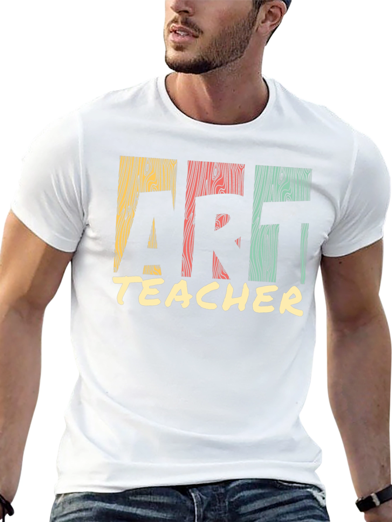 Art Teacher Retro Graphic T-Shirt