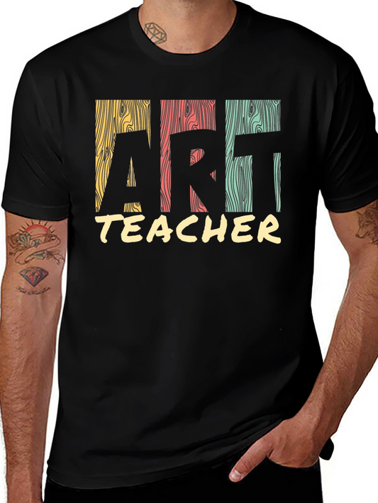 Art Teacher Retro Graphic T-Shirt