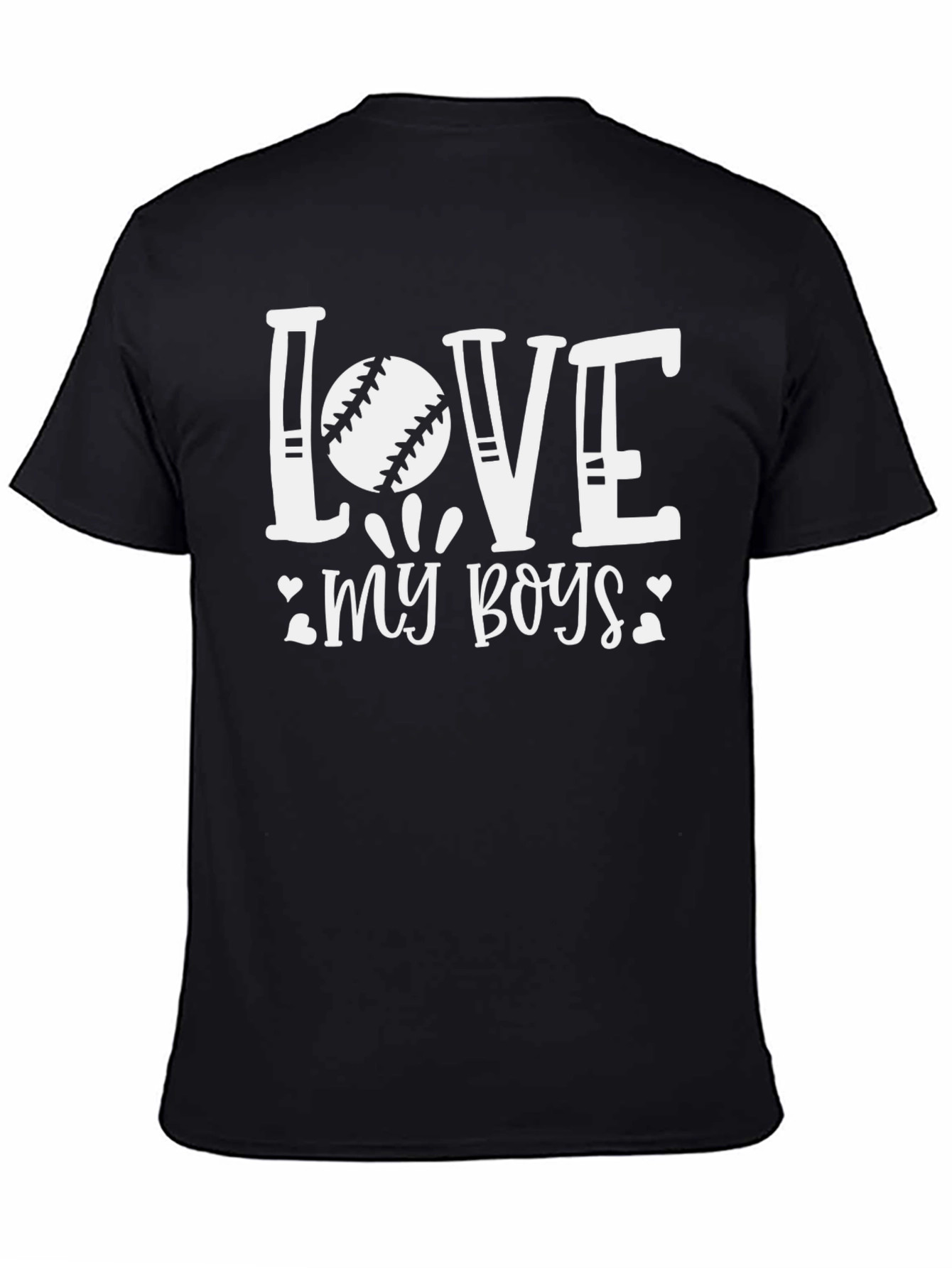 Love My Boys Baseball T-Shirt