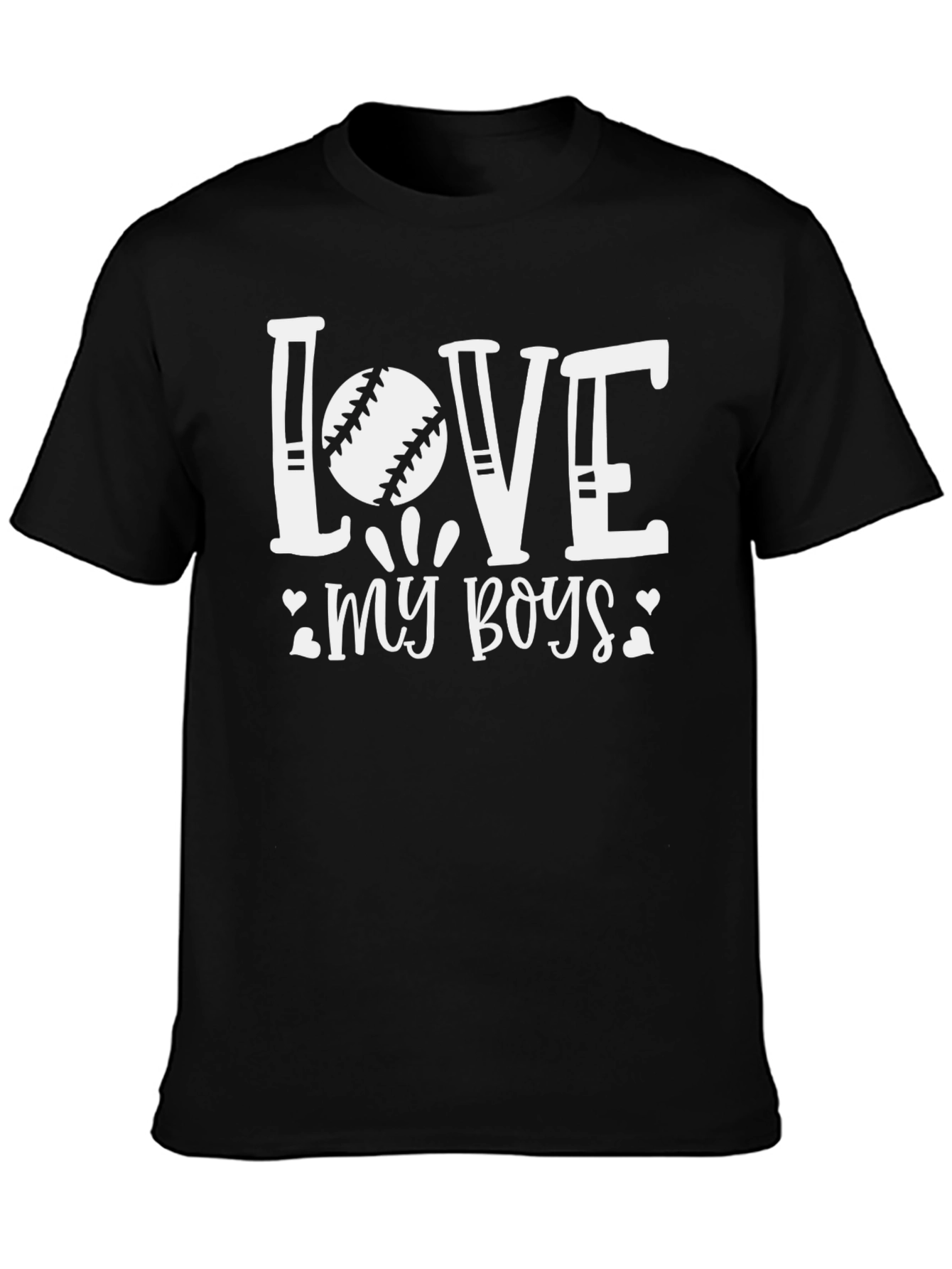 Love My Boys Baseball T-Shirt