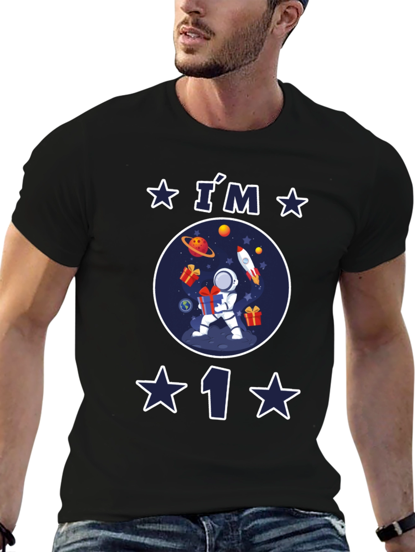 Im One Spaceman Birthday T-Shirt