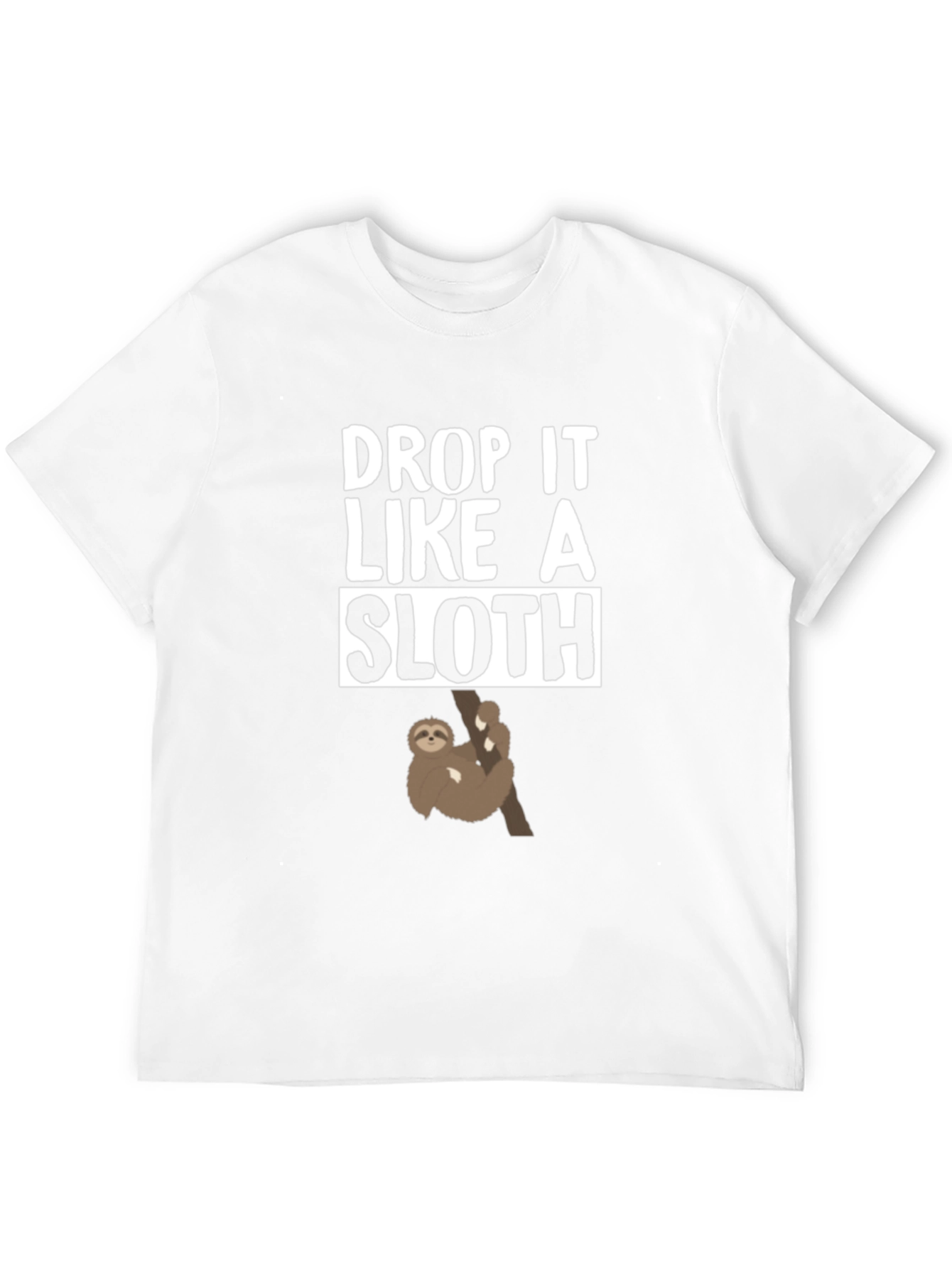 Drop It Like A Sloth Graphic Tee