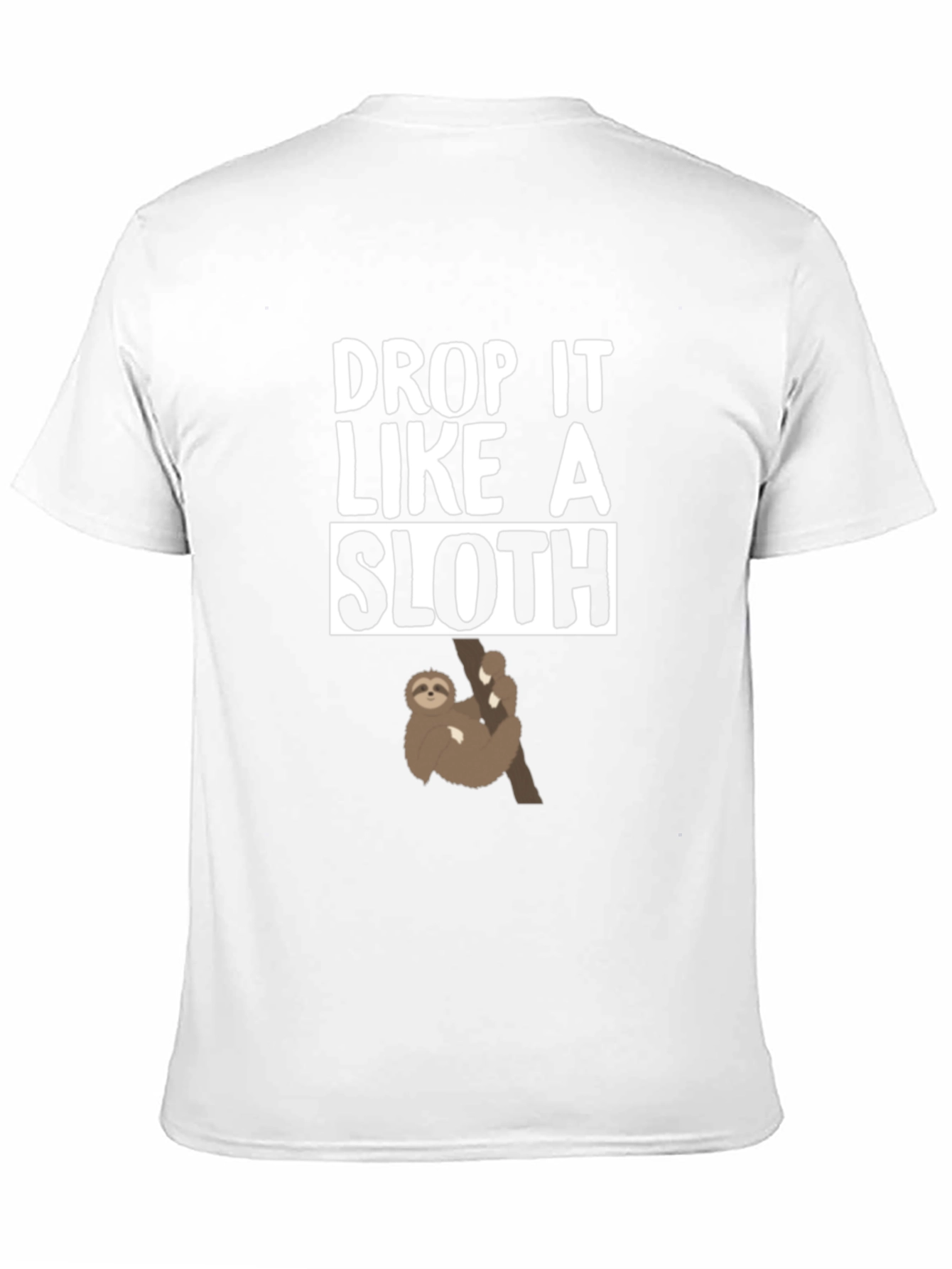 Drop It Like A Sloth Graphic Tee