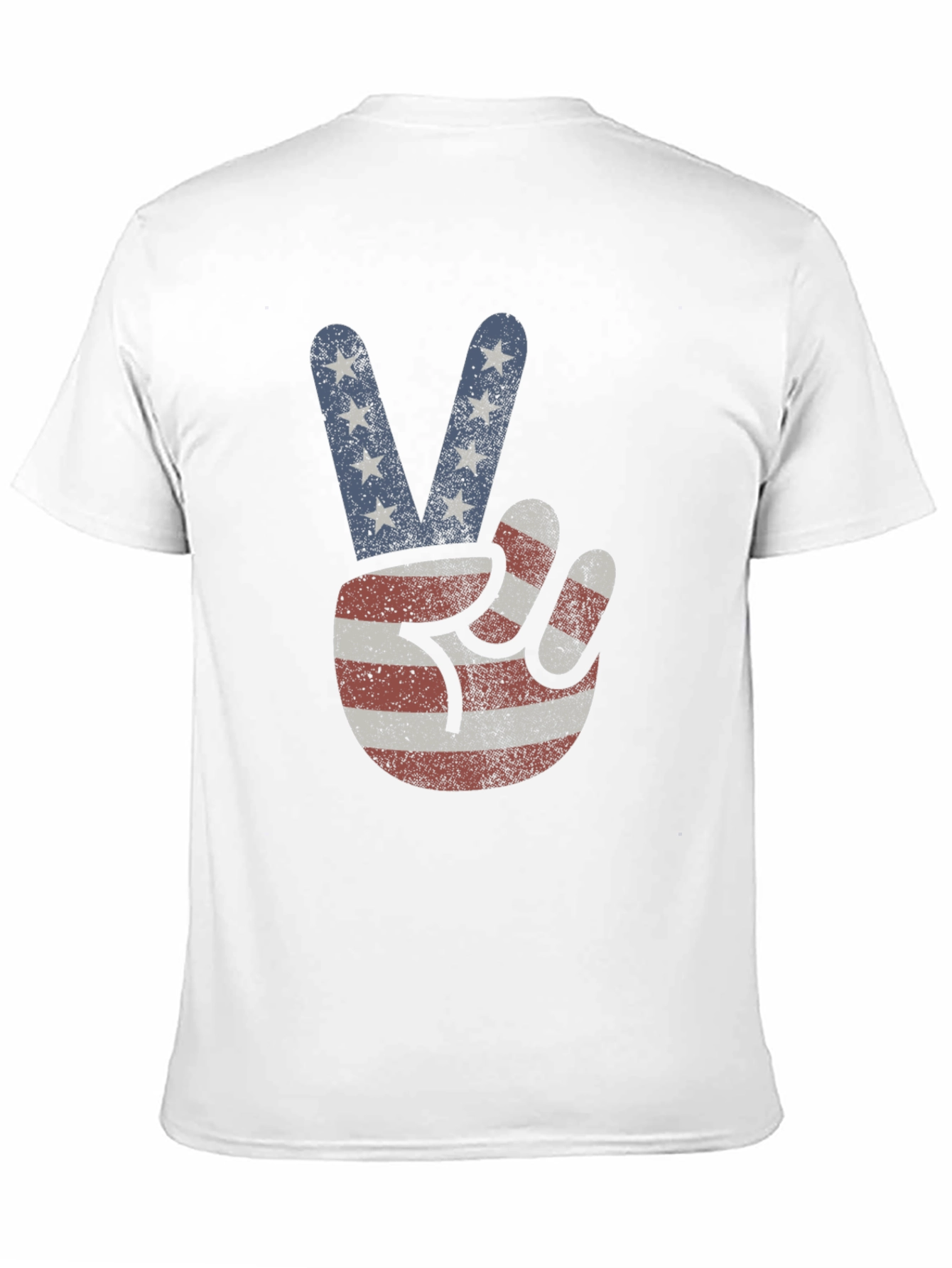 American Flag Peace Sign T-Shirt