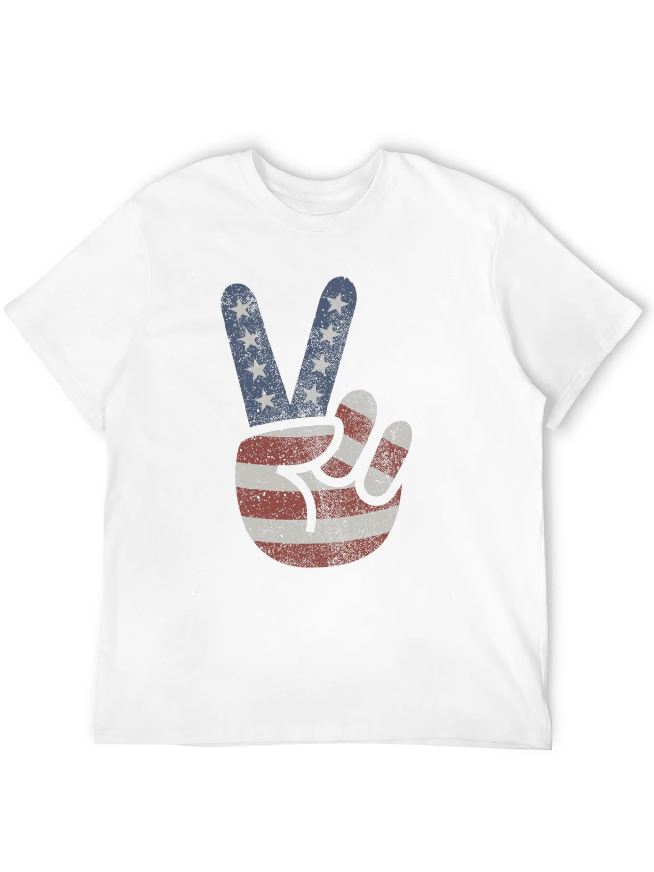 American Flag Peace Sign T-Shirt