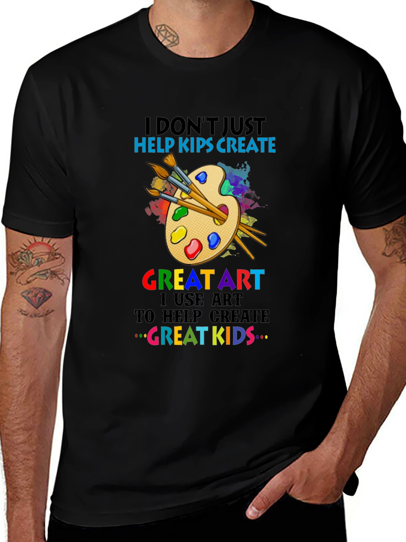 I Dont Just Help Kips Create Art T-Shirt