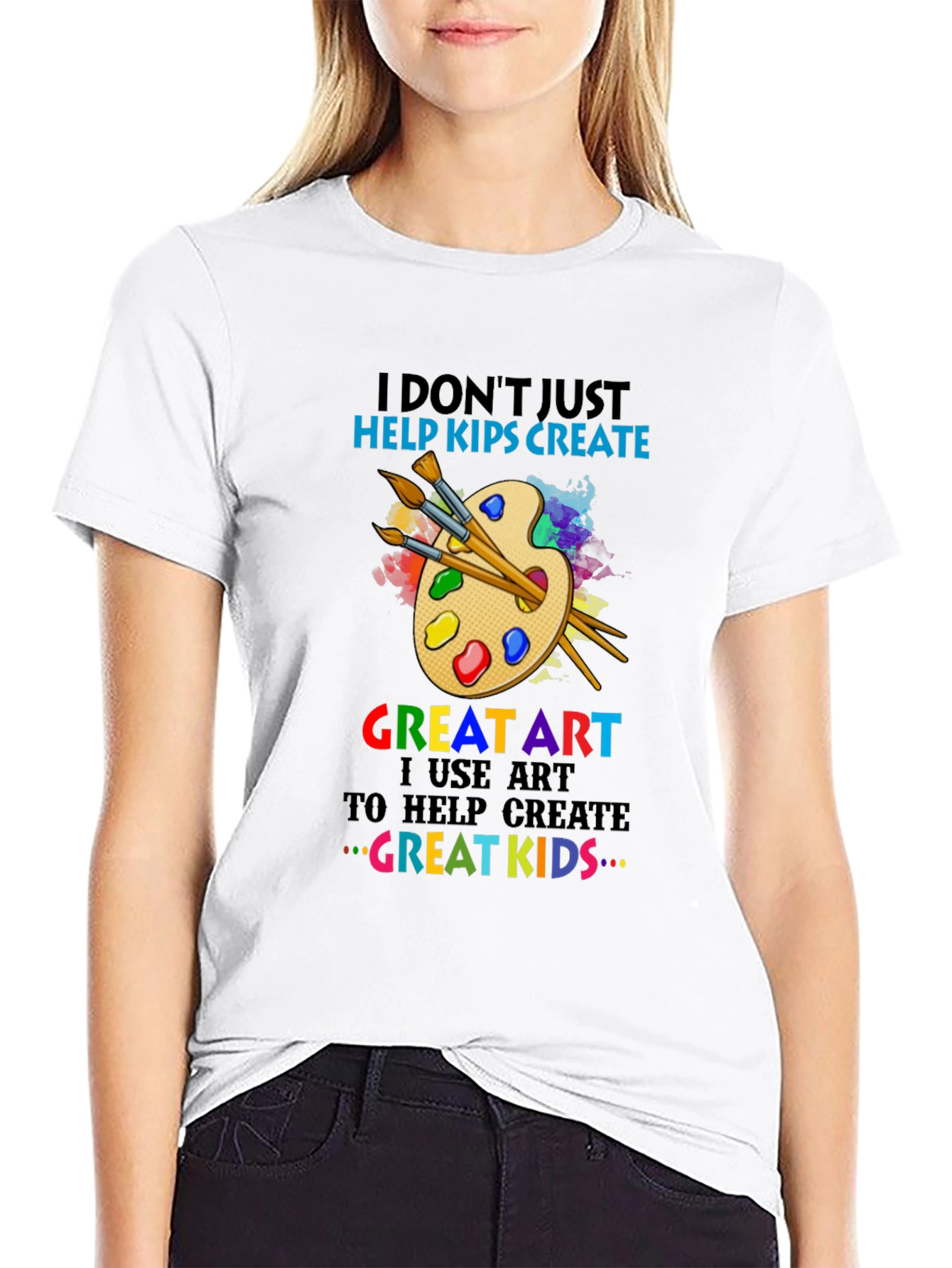 I Dont Just Help Kips Create Art T-Shirt