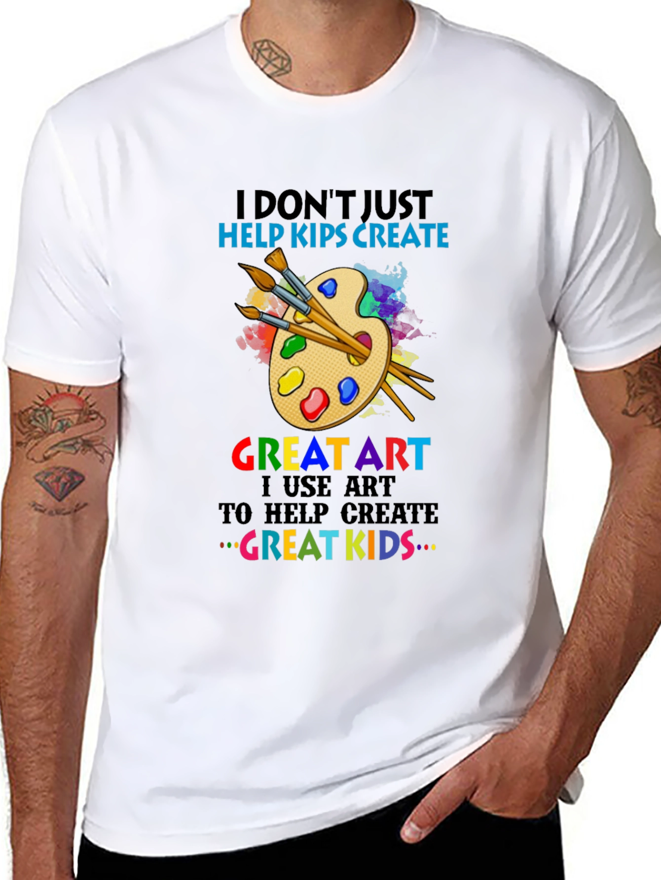 I Dont Just Help Kips Create Art T-Shirt