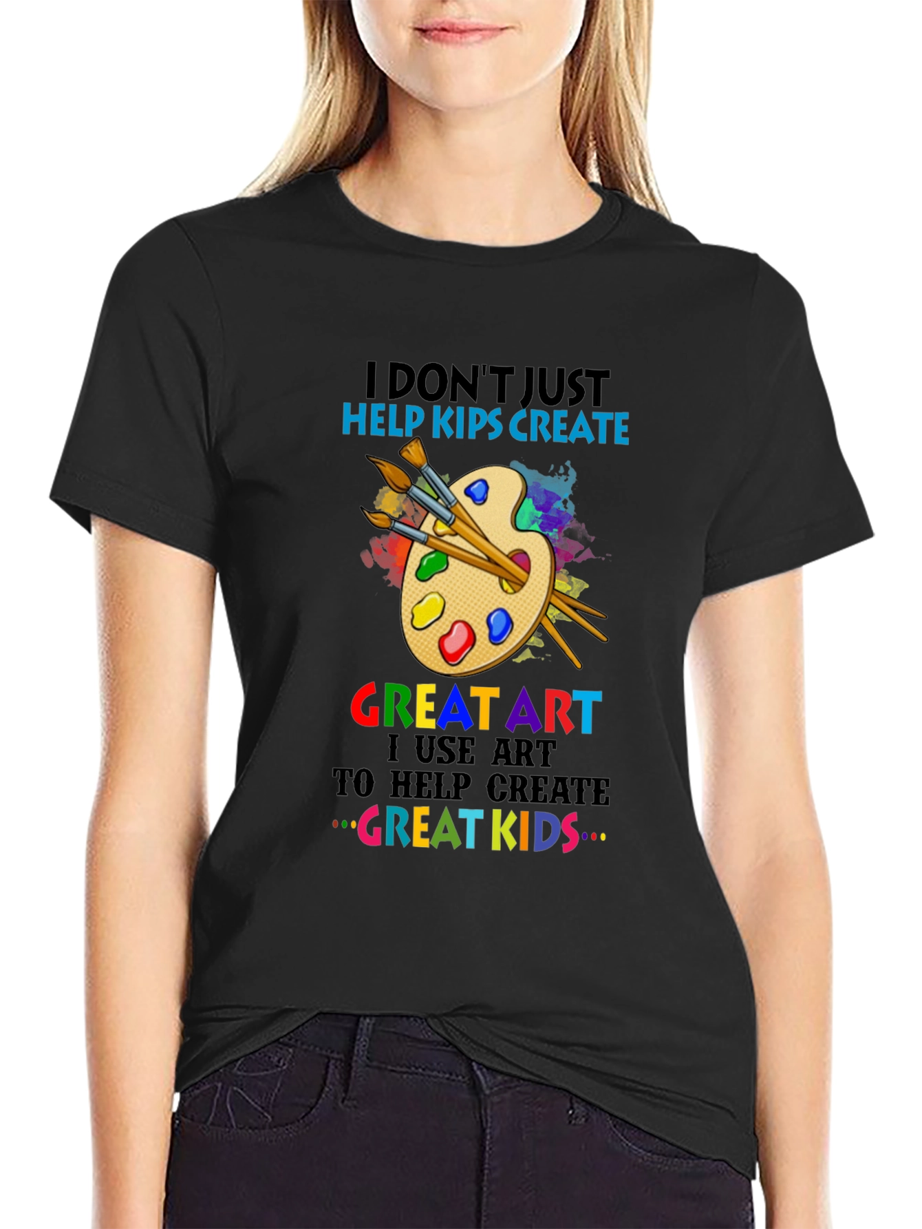 I Dont Just Help Kips Create Art T-Shirt