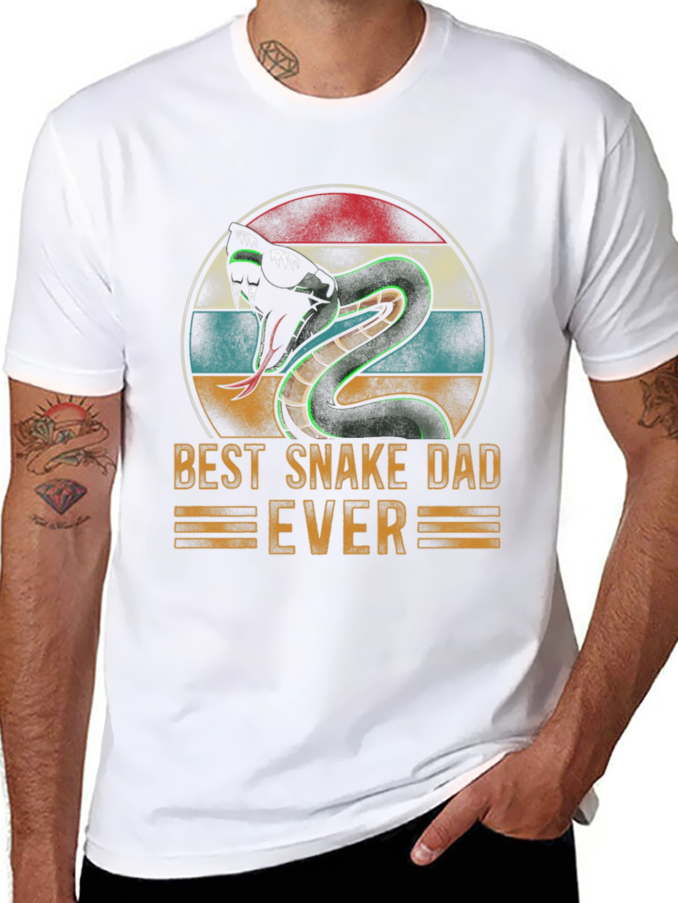 Best Snake Dad Ever T-Shirt