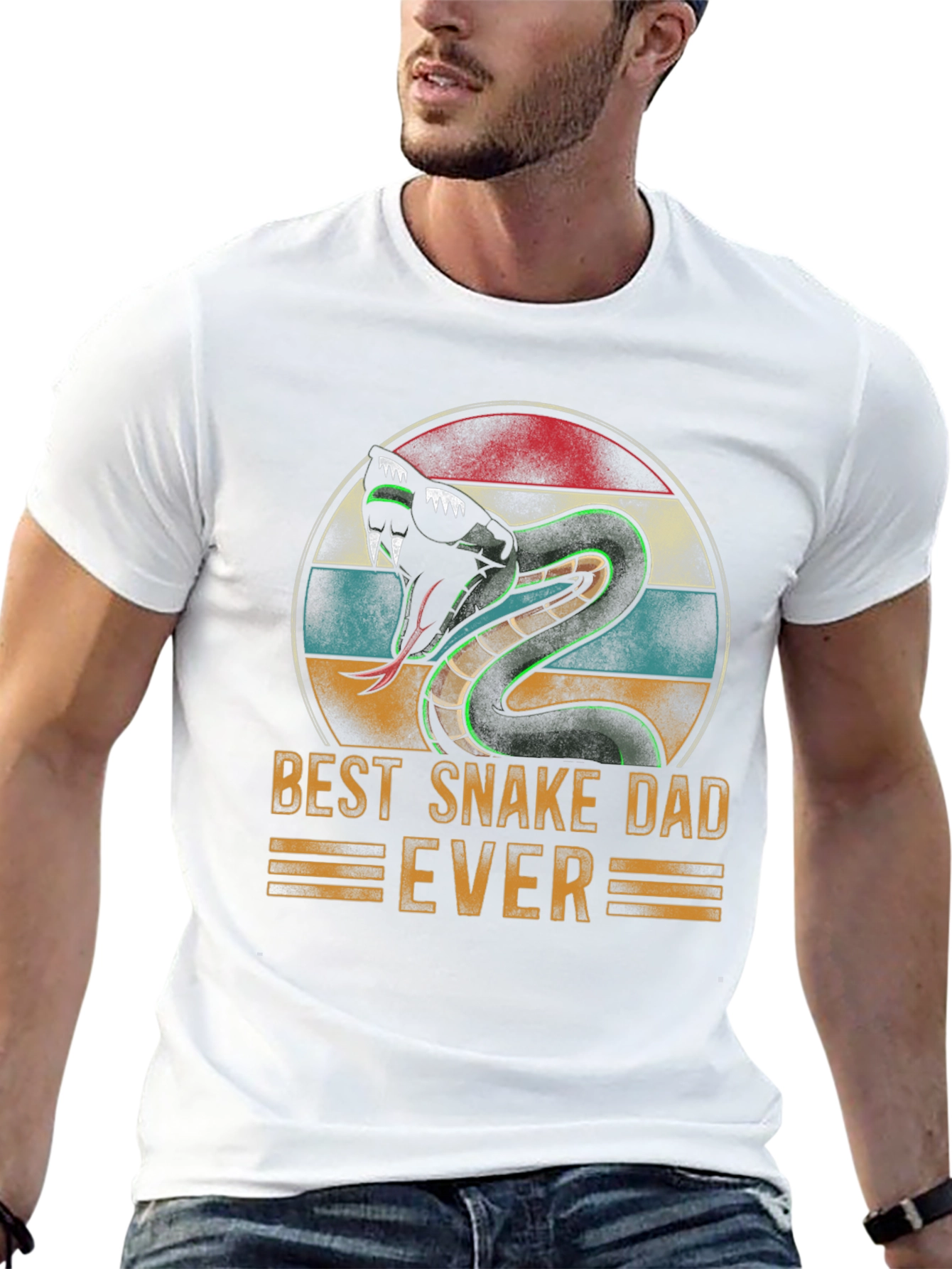 Best Snake Dad Ever T-Shirt
