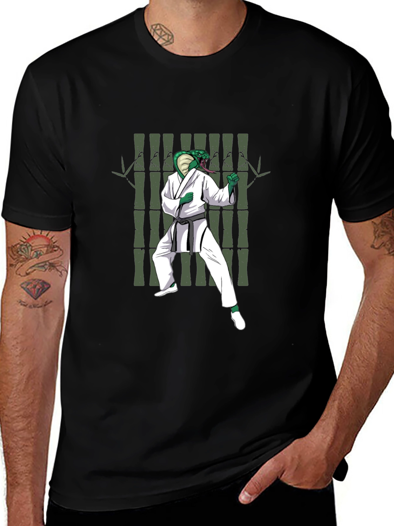 Cobra Kai Karate Graphic T-Shirt - Unique Design