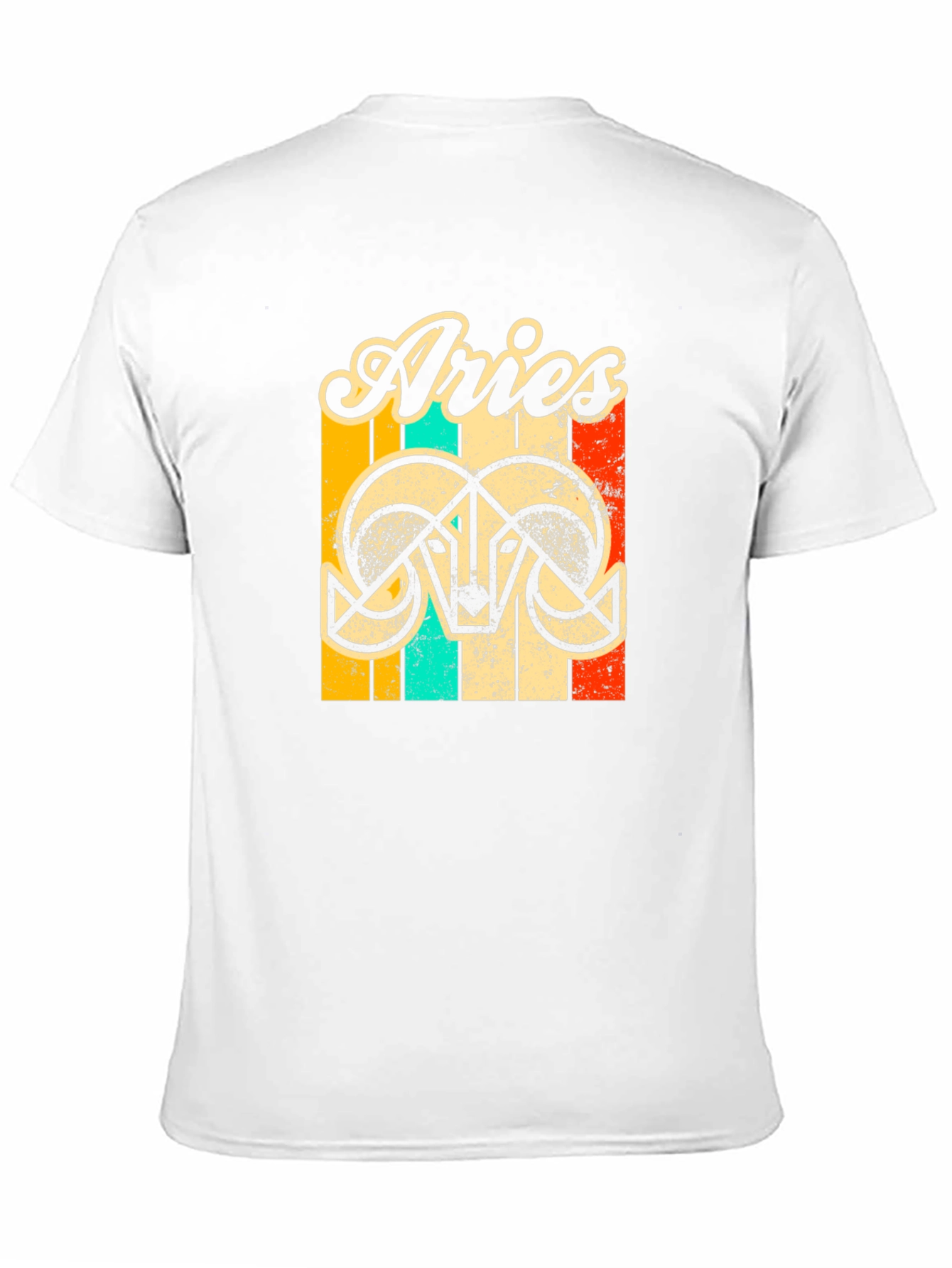 Retro Aries T-Shirt - Zodiac Astrology Tee
