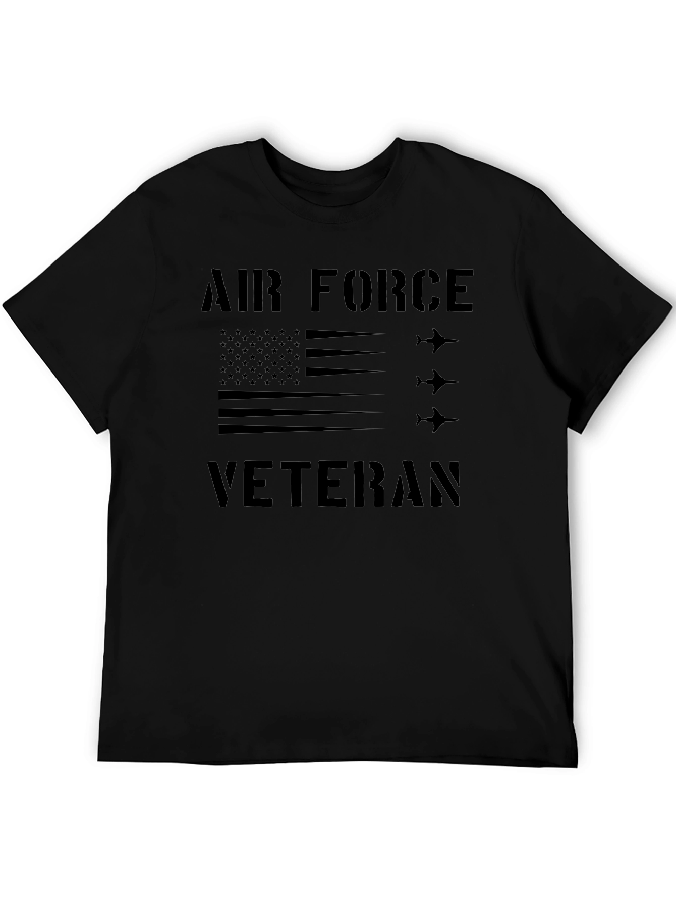 Air Force Veteran Graphic T-Shirt - Patriotic Design