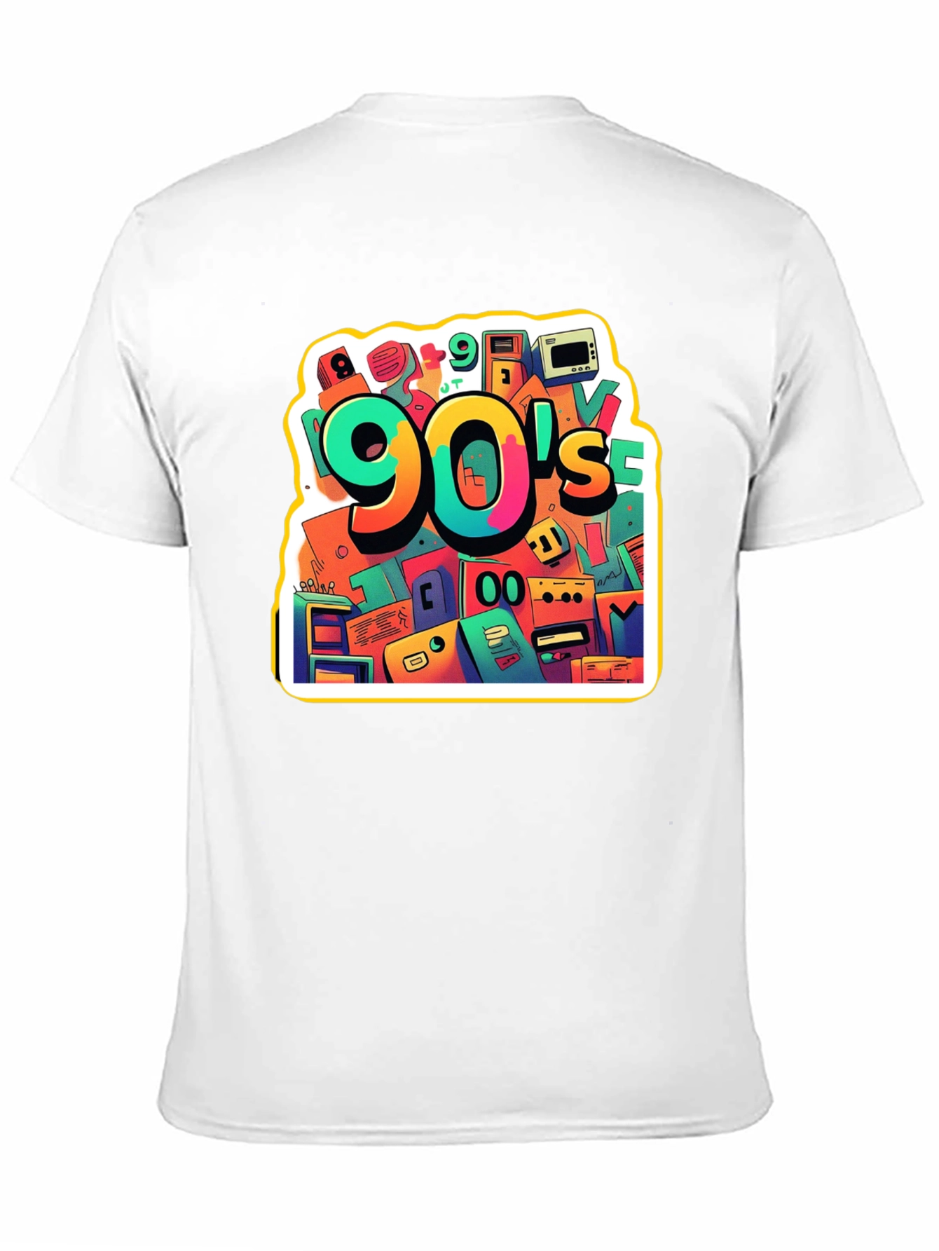 90s Throwback Graphic Tee - Retro Style