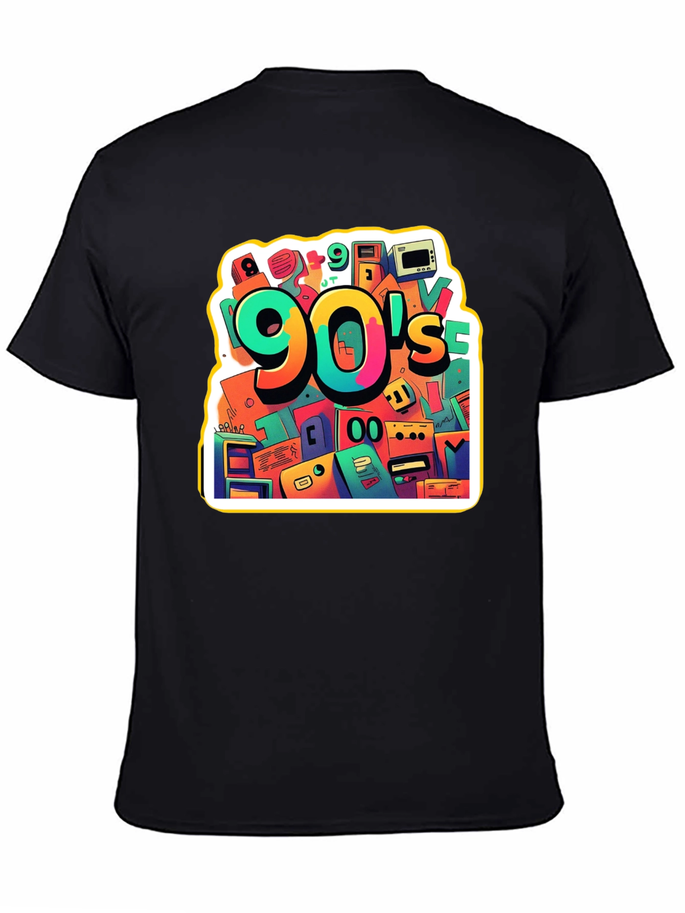 90s Throwback Graphic Tee - Retro Style
