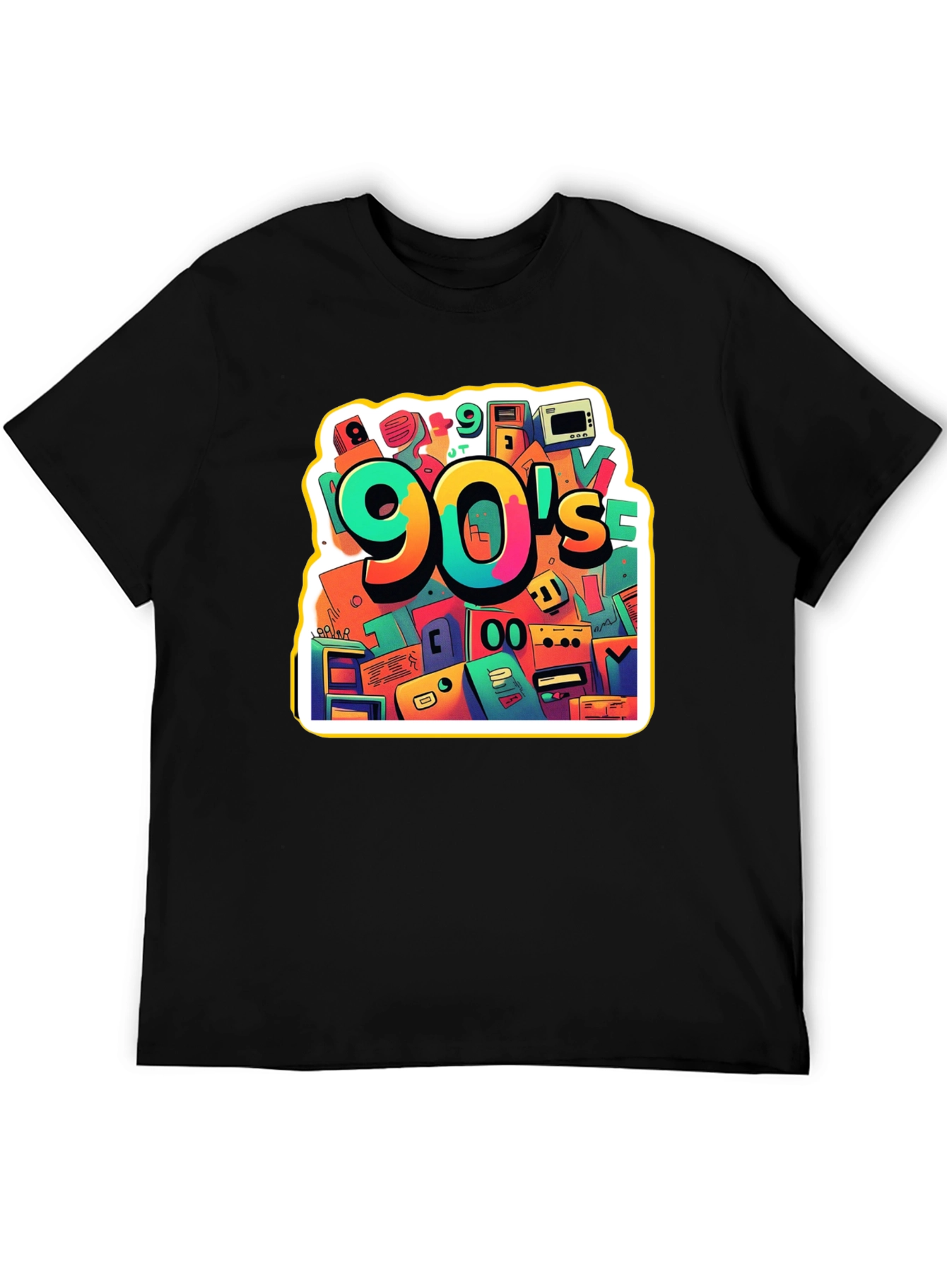90s Throwback Graphic Tee - Retro Style