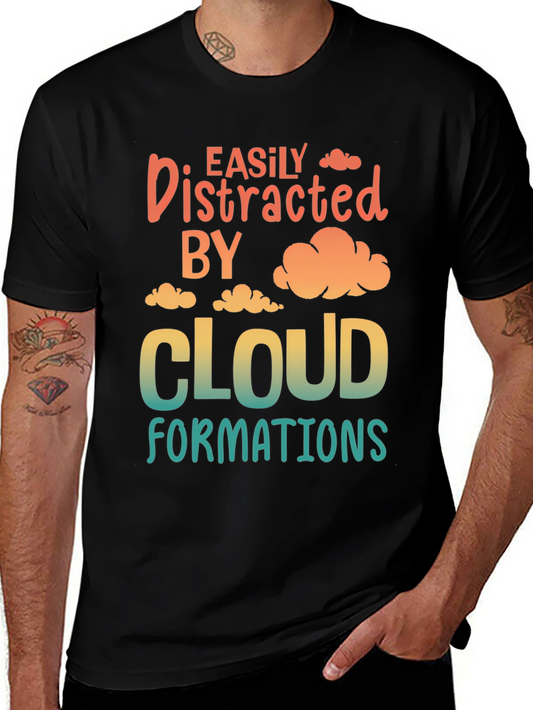 Easily Distracted By Cloud Formations T-Shirt