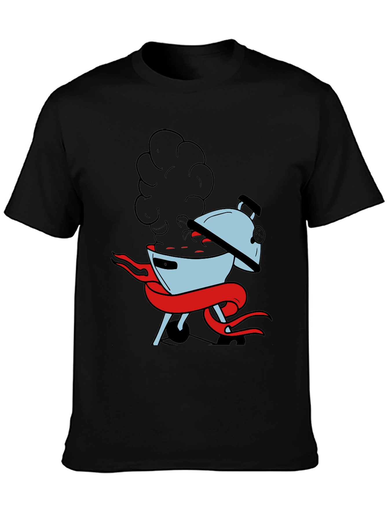 BBQ Grill T-Shirt - Smokin Hot Design