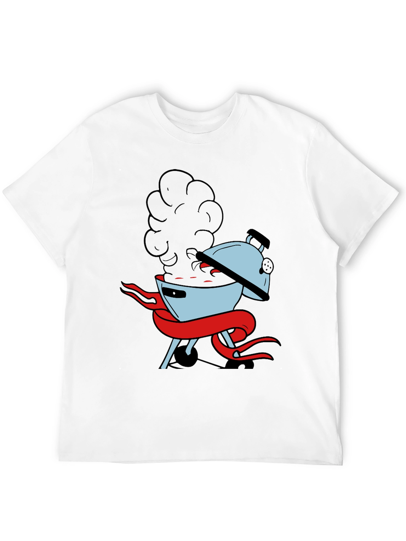 BBQ Grill T-Shirt - Smokin Hot Design