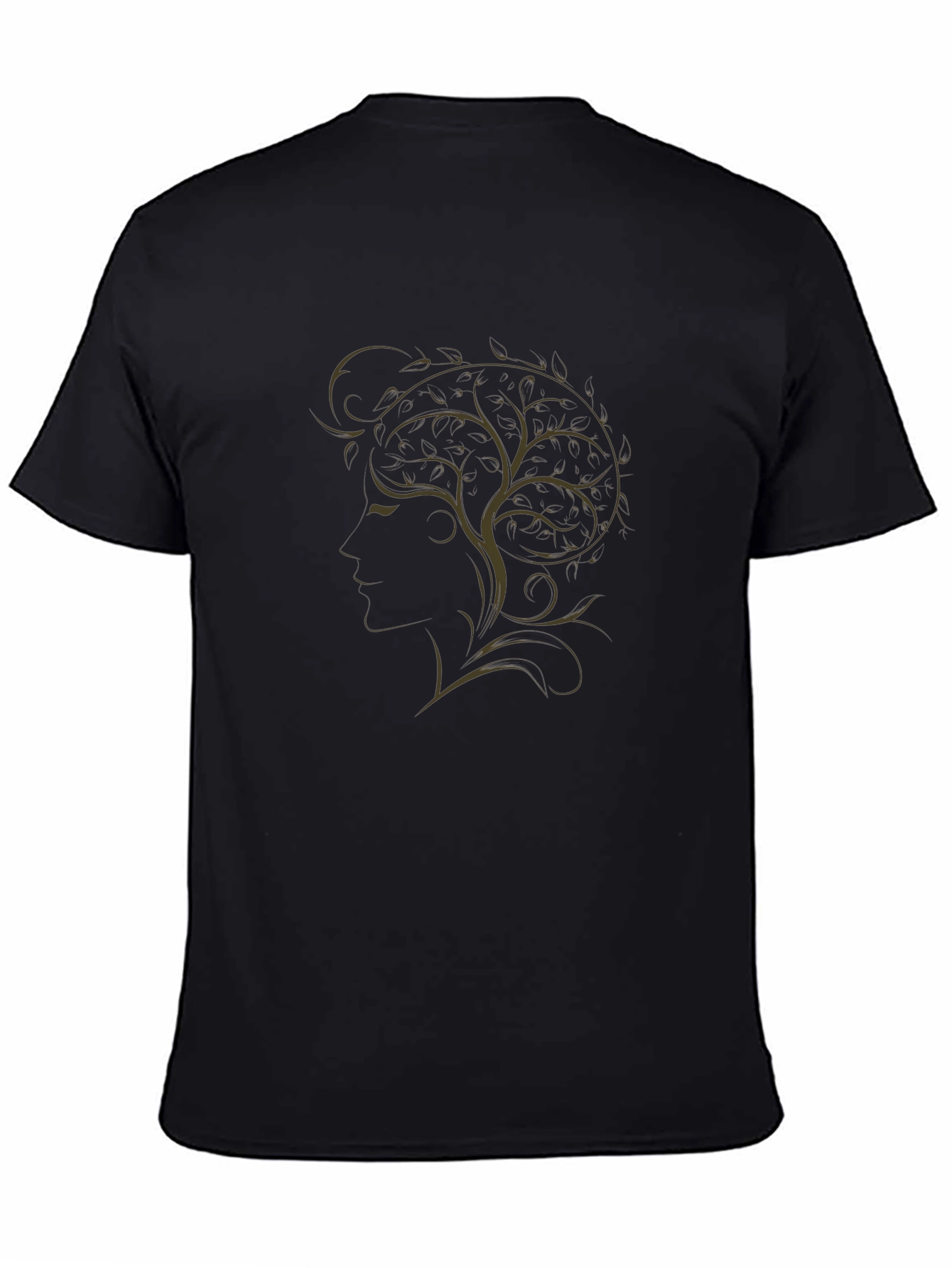 Natures Silhouette Tee - Artistic Tree Design