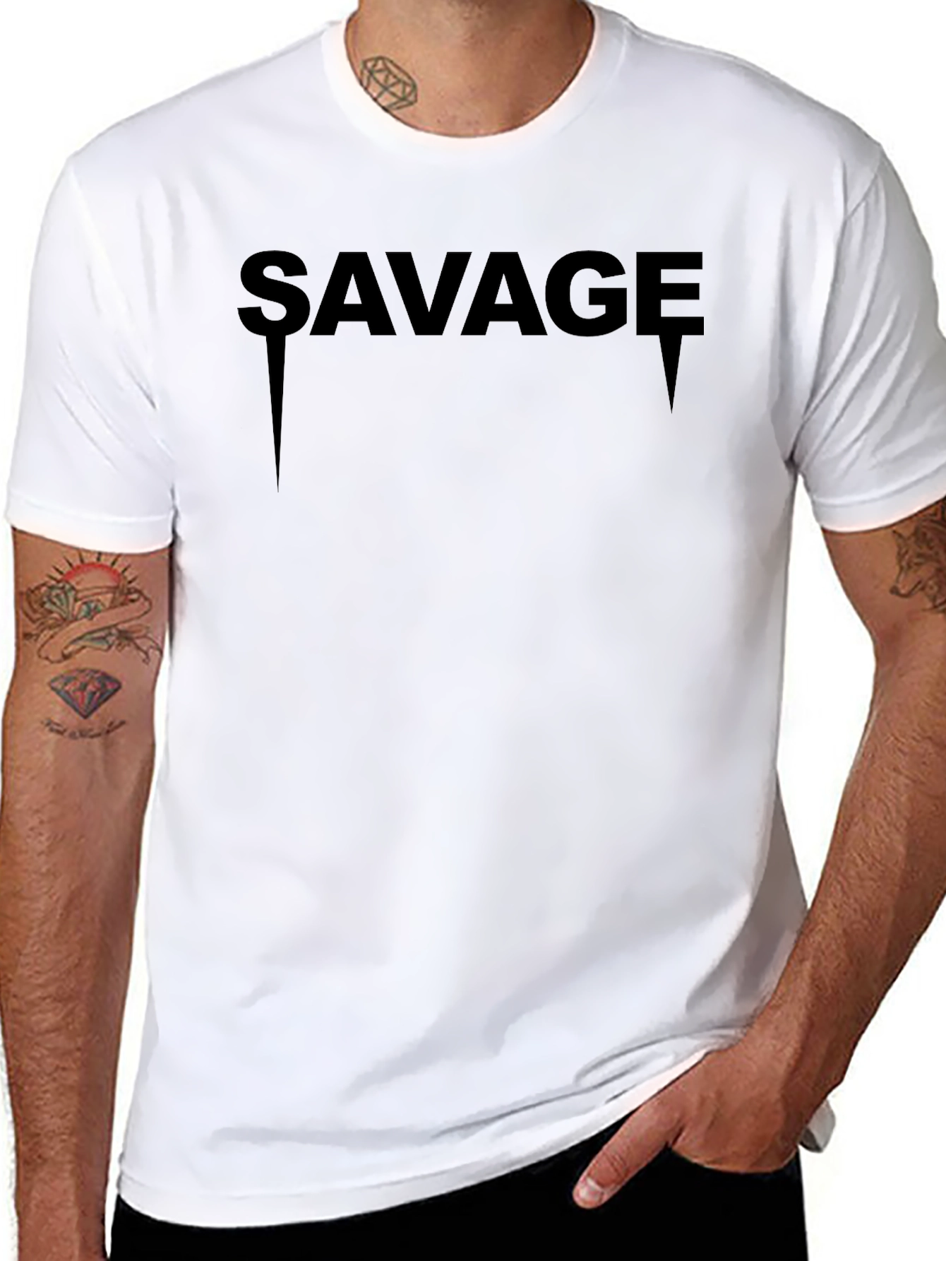 Savage Graphic Tee - Menswear