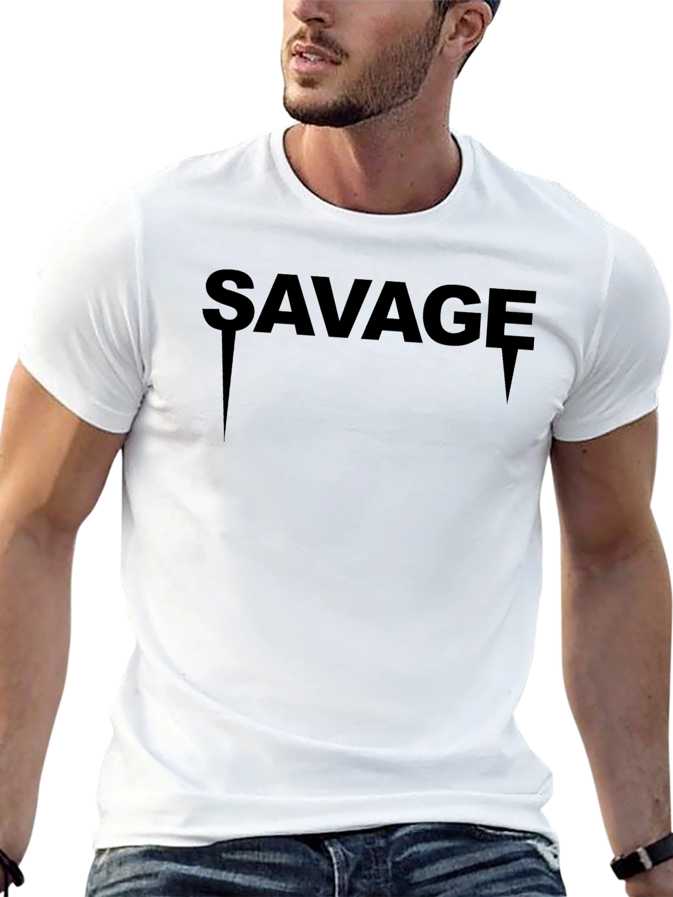 Savage Graphic Tee - Menswear