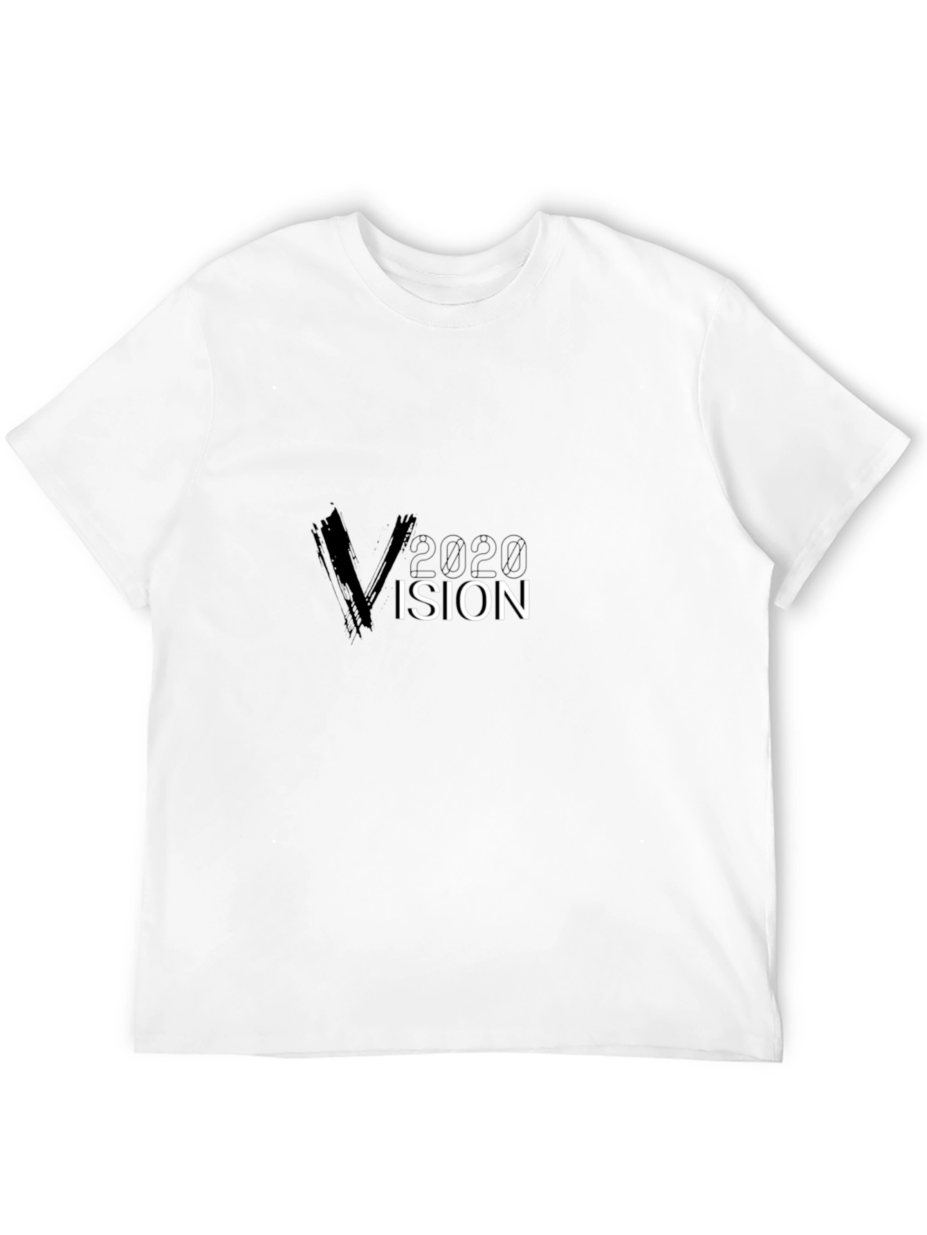 2020 Vision Black Graphic Tee