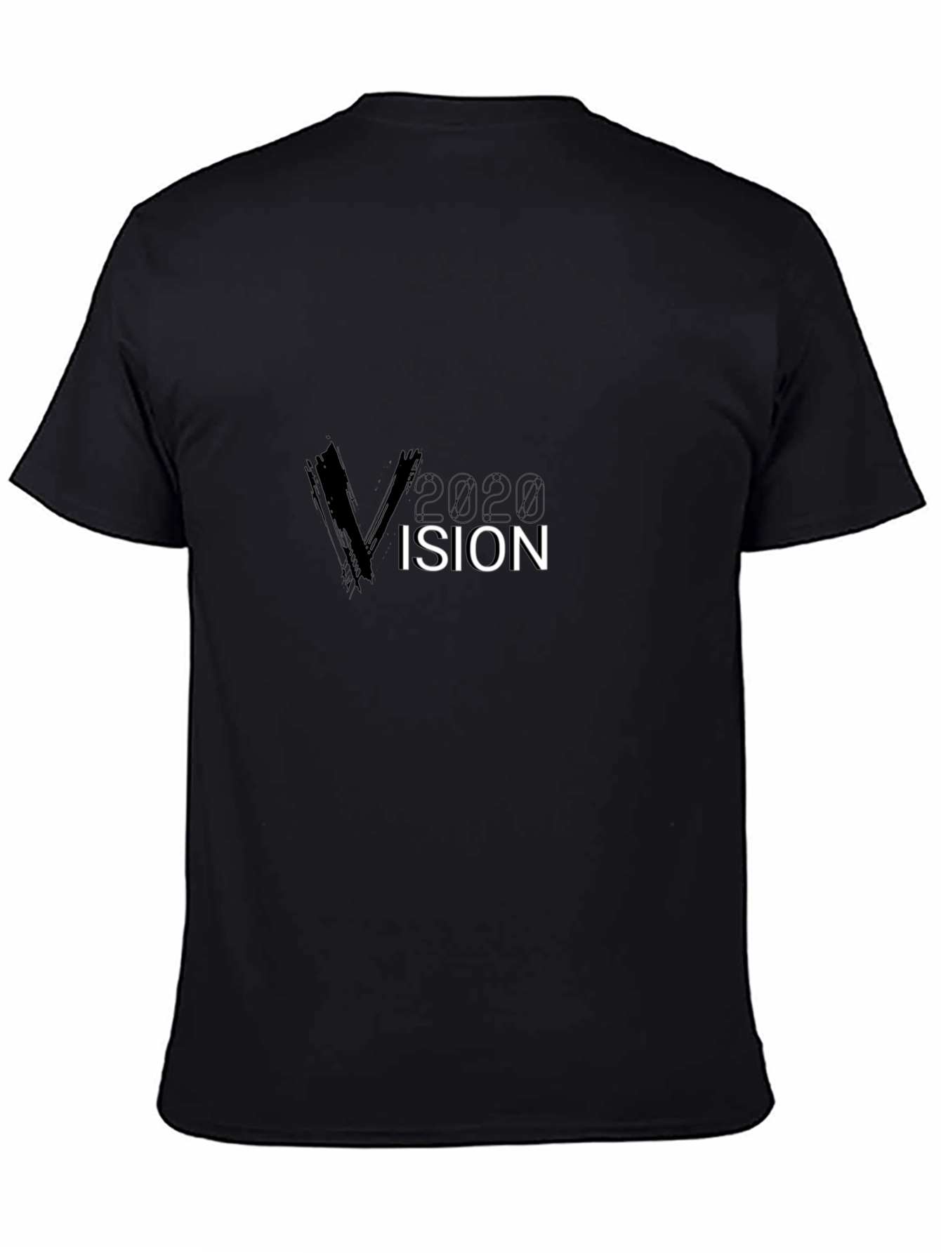 2020 Vision Black Graphic Tee