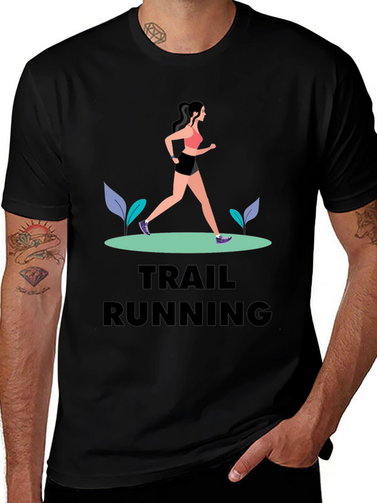 Trail Running Graphic T-Shirt