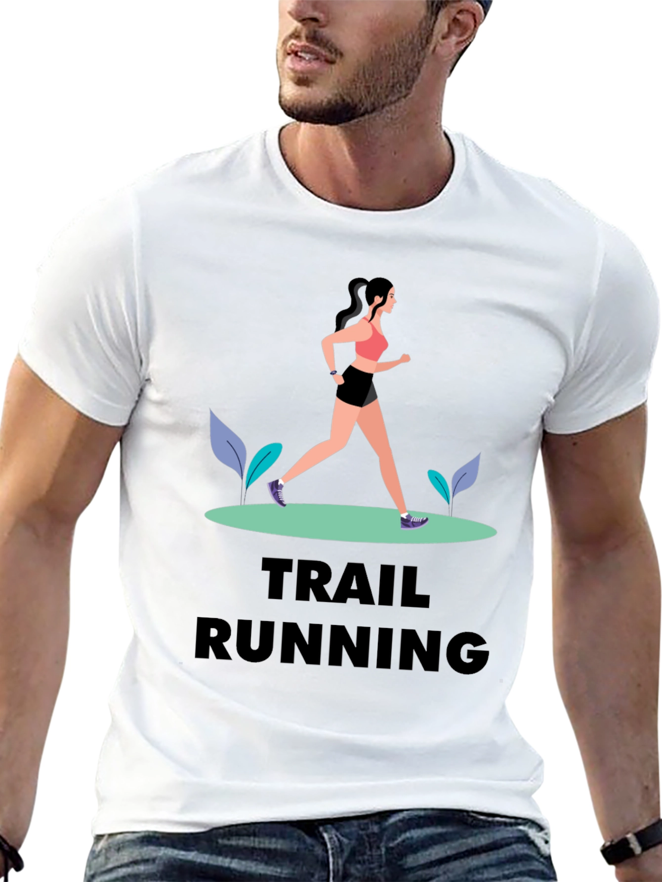 Trail Running Graphic T-Shirt