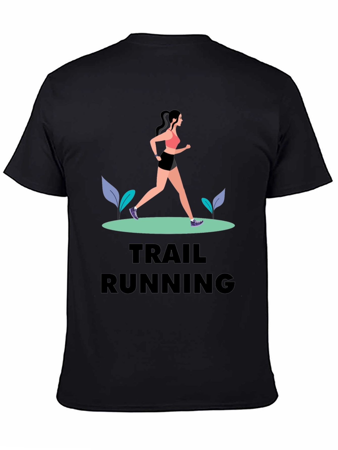 Trail Running Graphic T-Shirt