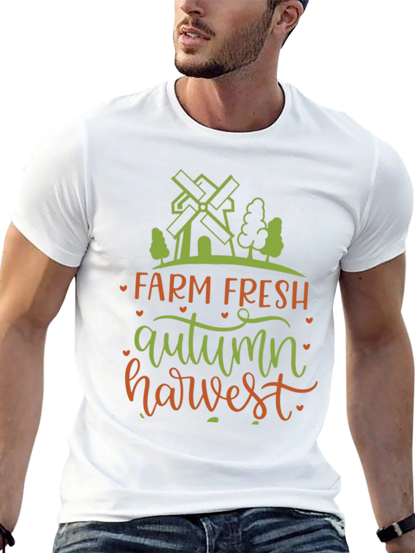 Farm Fresh Autumn Harvest Graphic Tee