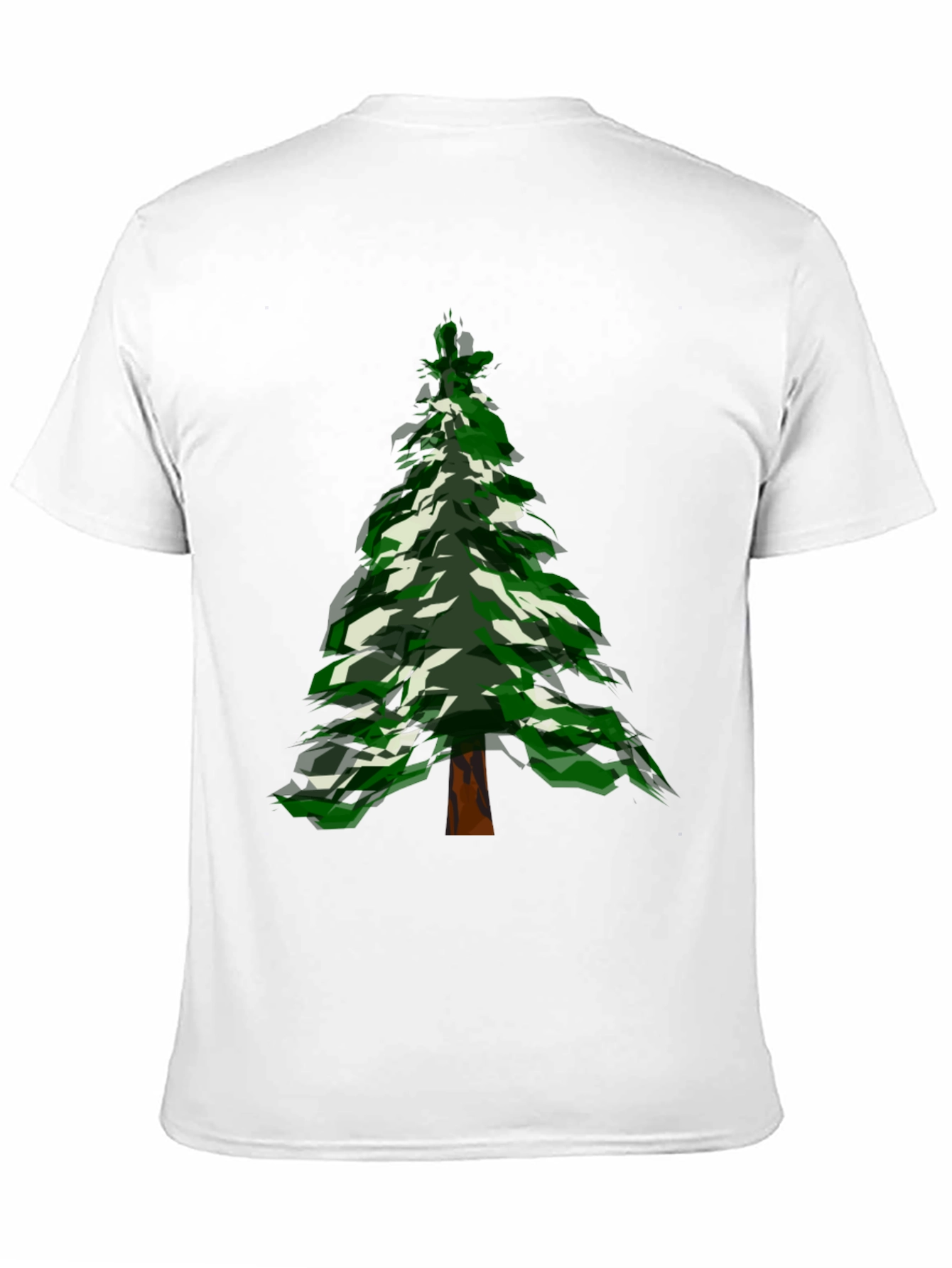 Christmas Tree Graphic Tee - Holiday Style