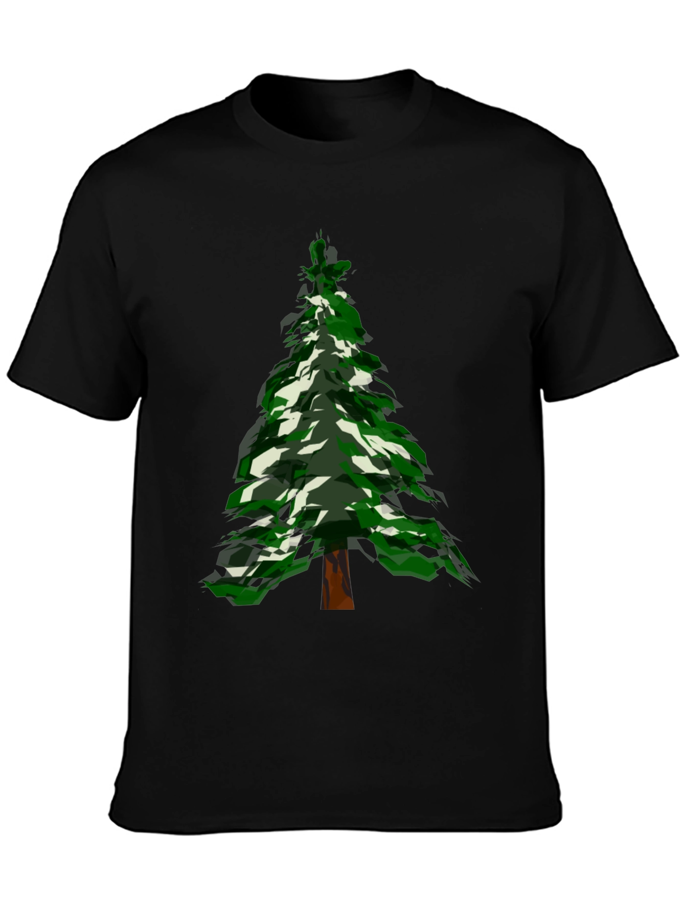 Christmas Tree Graphic Tee - Holiday Style