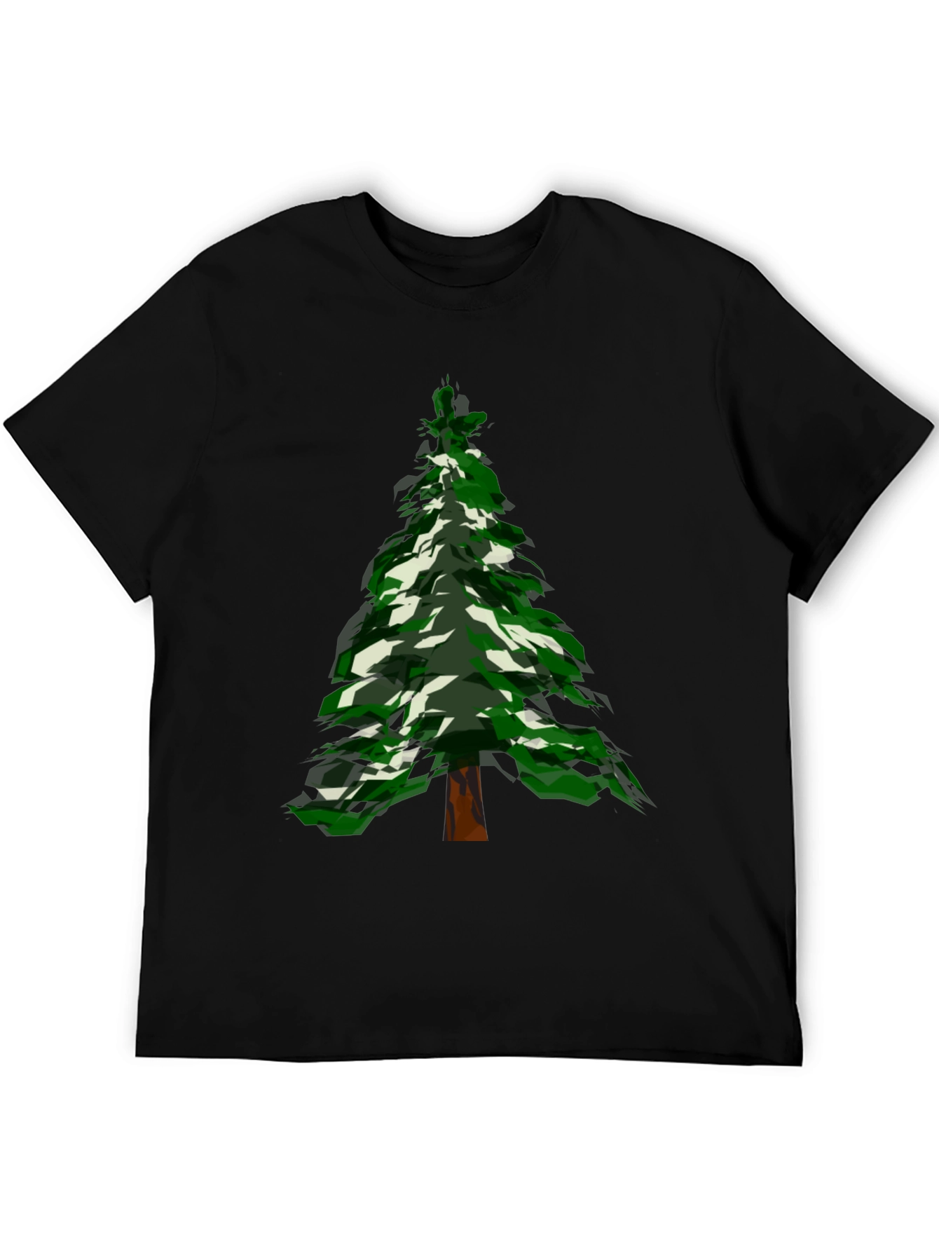 Christmas Tree Graphic Tee - Holiday Style