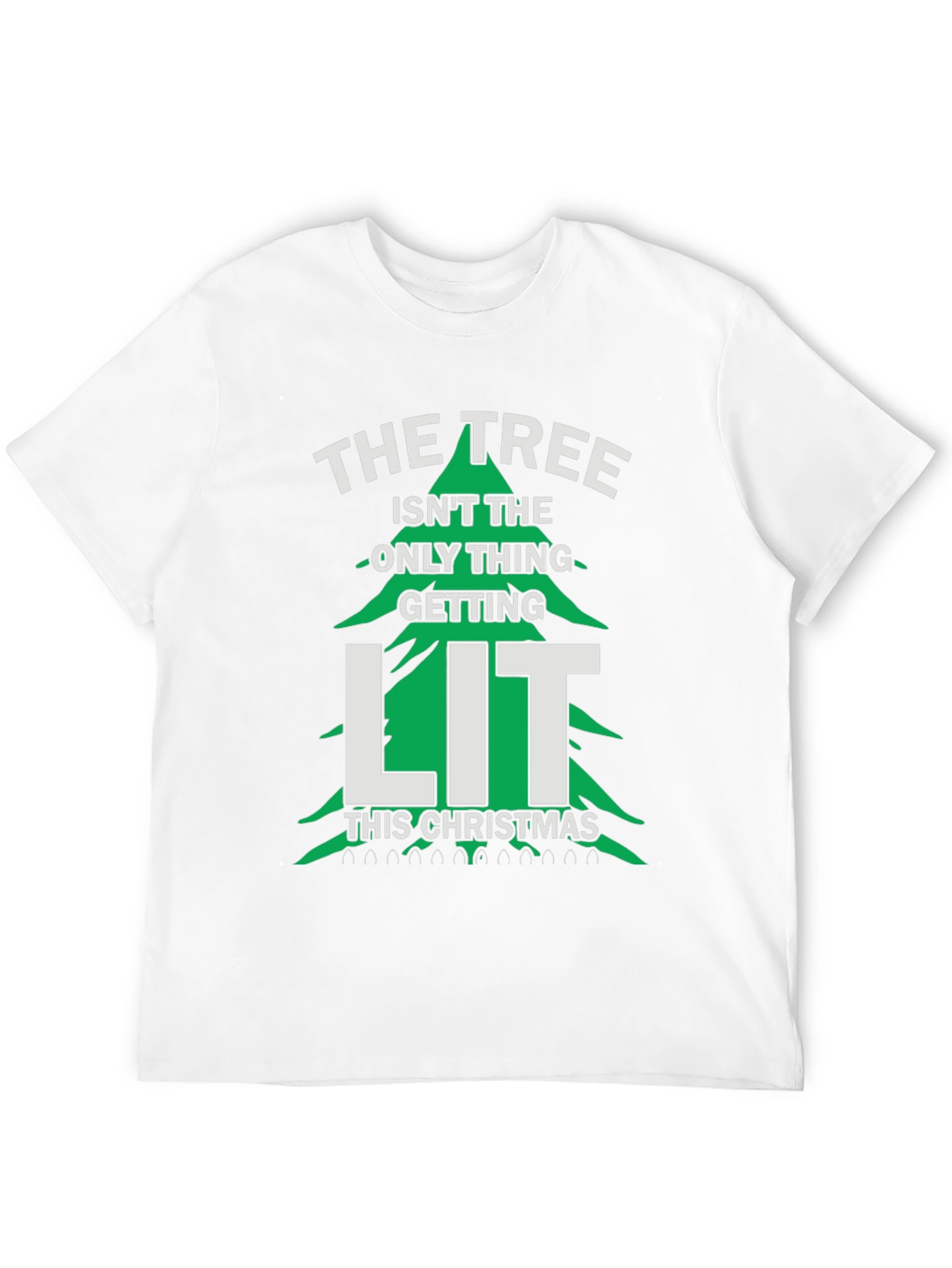 Funny Christmas Tree LIT T-Shirt