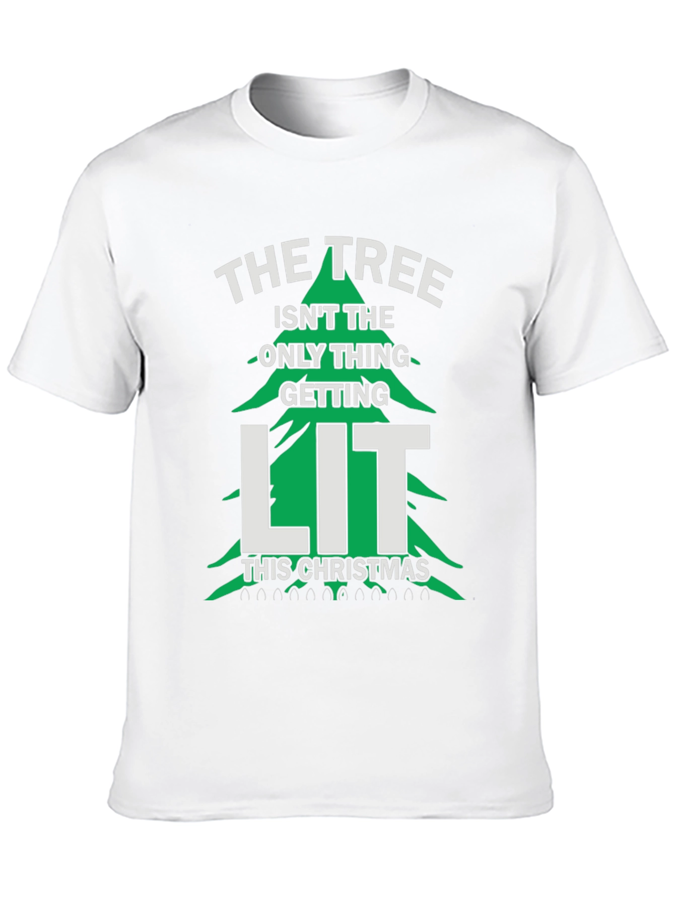 Funny Christmas Tree LIT T-Shirt