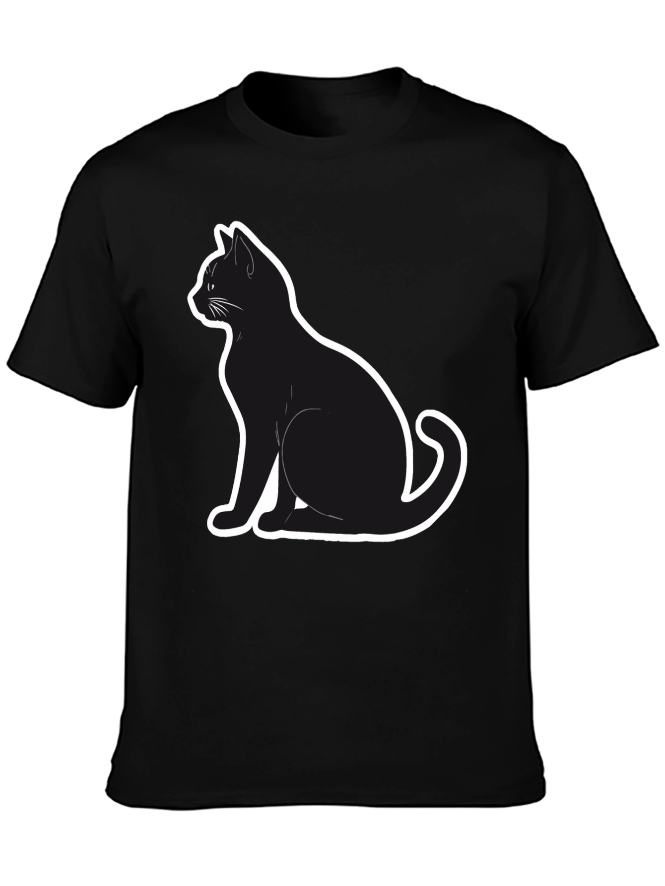 Cool Cat T-Shirt - Black