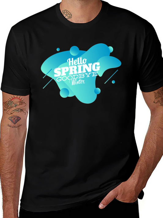 Hello Spring T-Shirt - Soft & Stylish Graphic Tee
