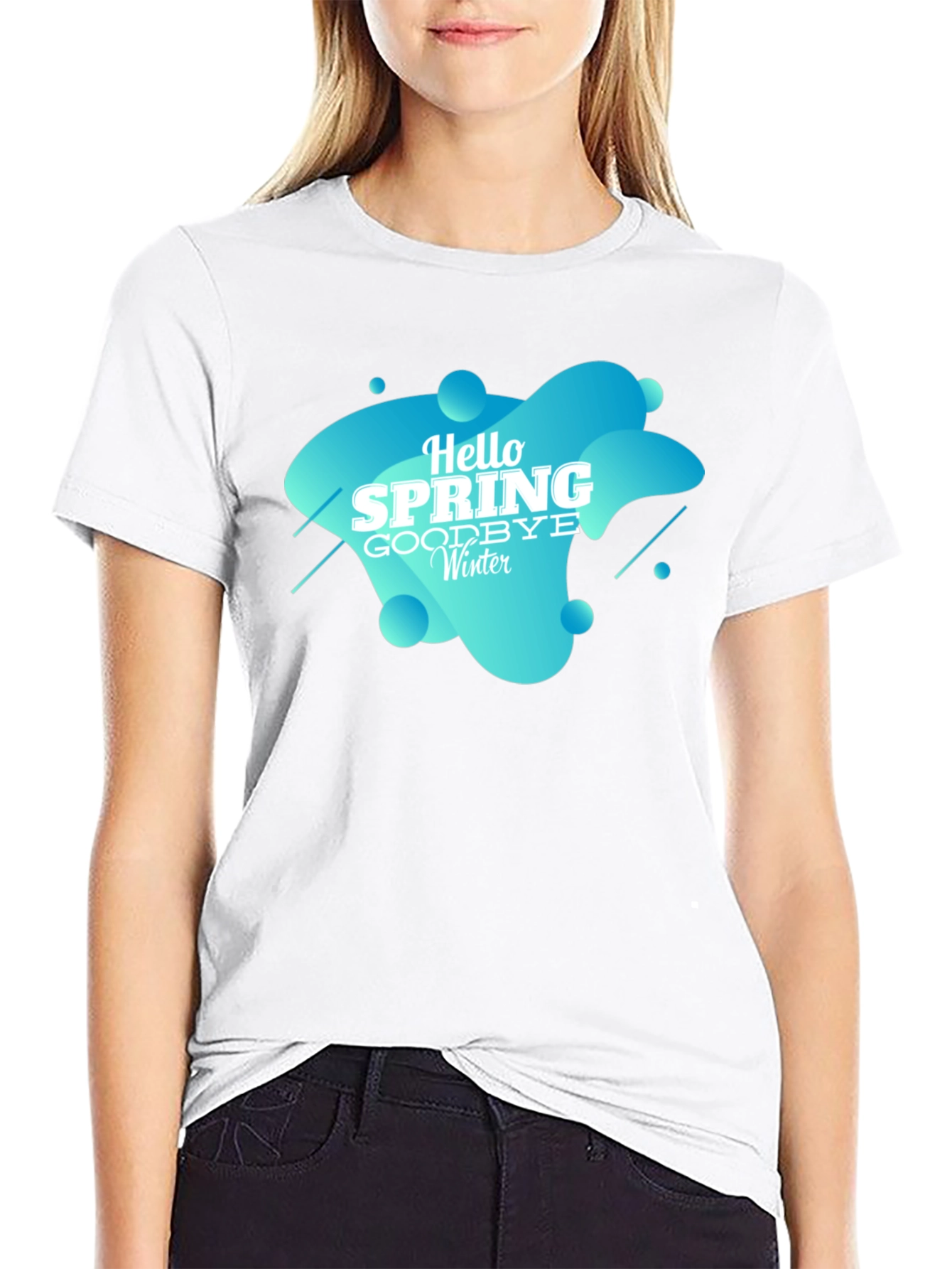 Hello Spring T-Shirt - Soft & Stylish Graphic Tee
