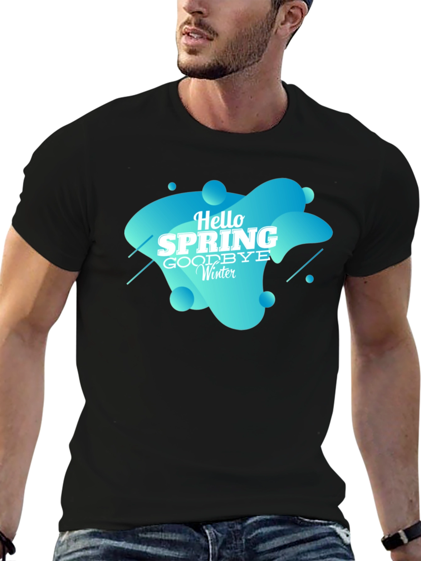 Hello Spring T-Shirt - Soft & Stylish Graphic Tee
