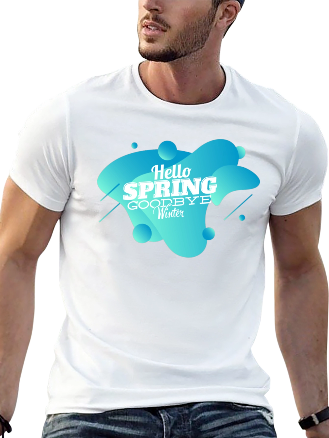 Hello Spring T-Shirt - Soft & Stylish Graphic Tee