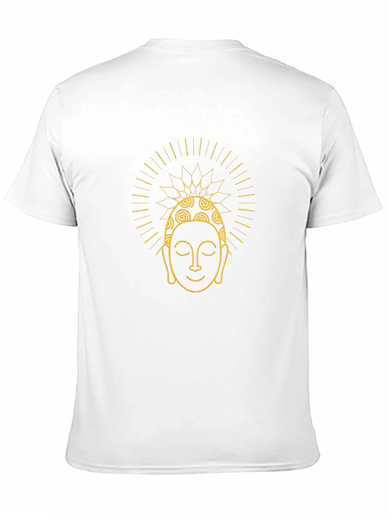Buddha Graphic Tee - Stylish Black Cotton T-Shirt