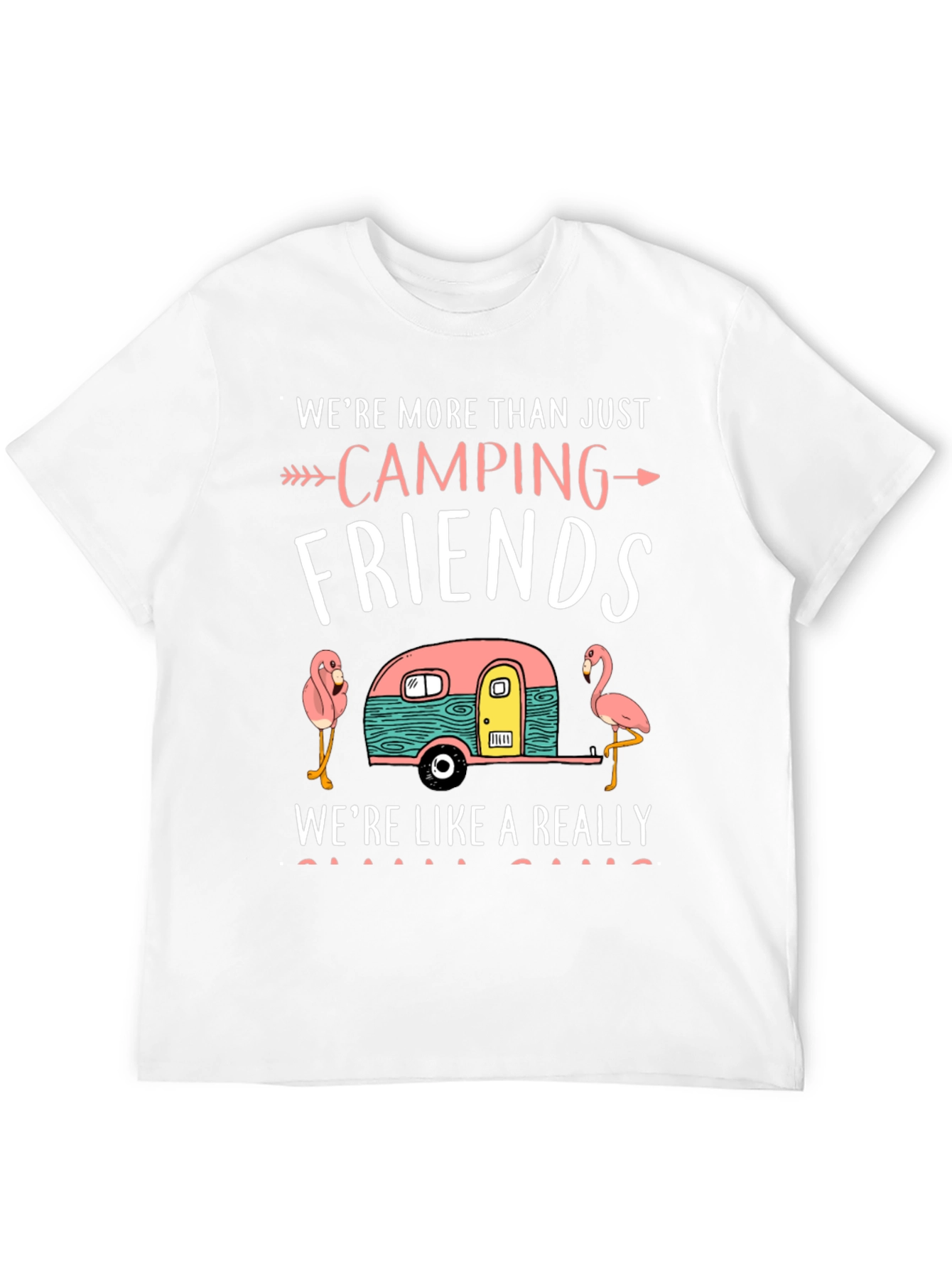 Camping Friends Graphic Tee