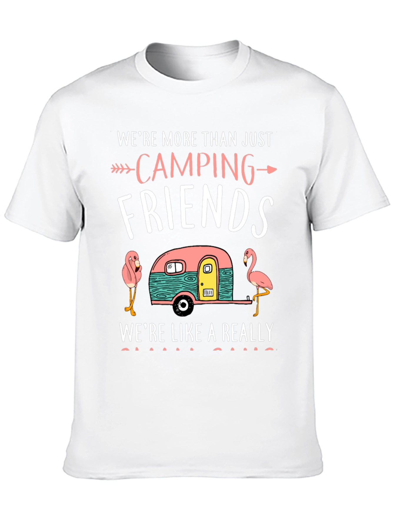 Camping Friends Graphic Tee