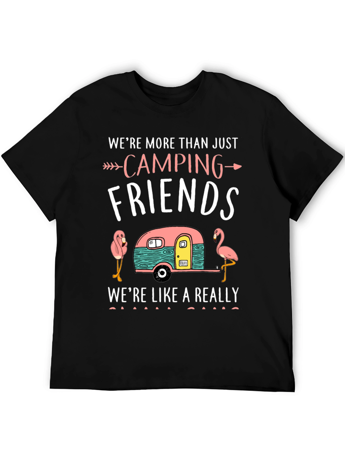 Camping Friends Graphic Tee