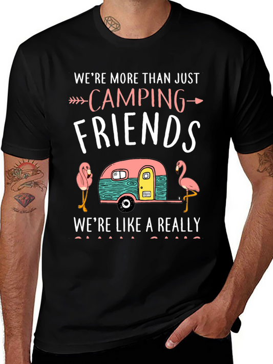 Camping Friends Graphic Tee