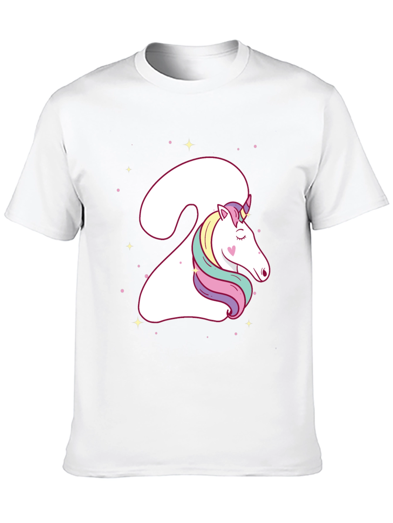 Unicorn Birthday Shirt - Number Two