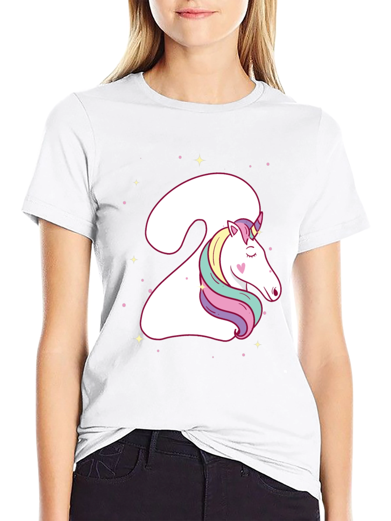 Unicorn Birthday Shirt - Number Two